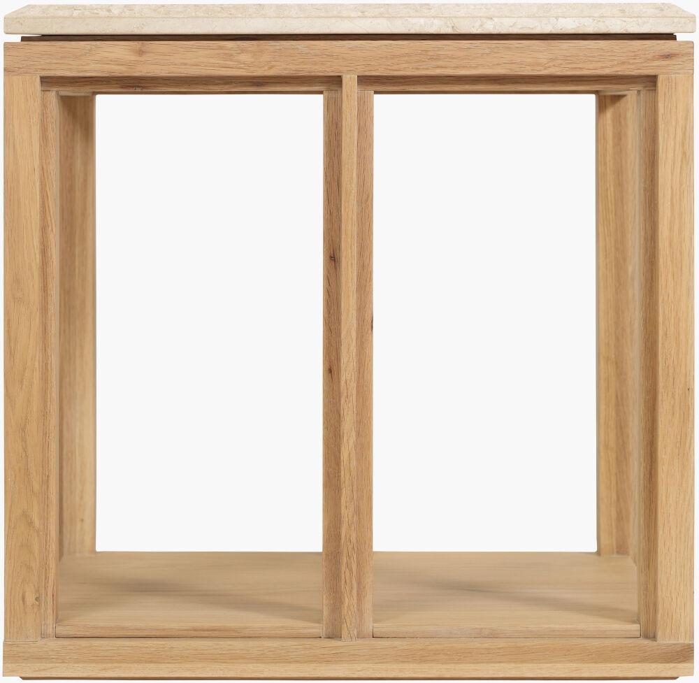 Surya Britta BRTA-001 24"H x 16"W x 24"D Accent Table