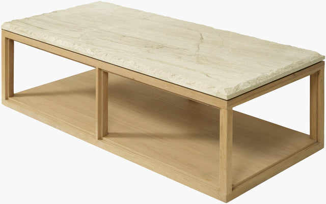 Surya Britta BRTA-002 17"H x 26"W x 56"D Accent Table