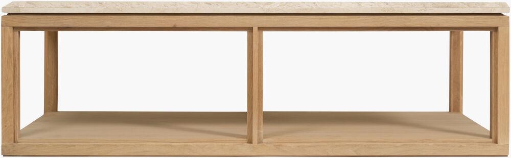 Surya Britta BRTA-002 17"H x 26"W x 56"D Accent Table