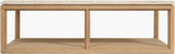 Surya Britta BRTA-002 17"H x 26"W x 56"D Accent Table