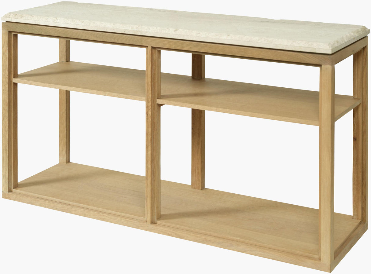 Surya Britta BRTA-003 30"H x 16"W x 52"D Accent Table