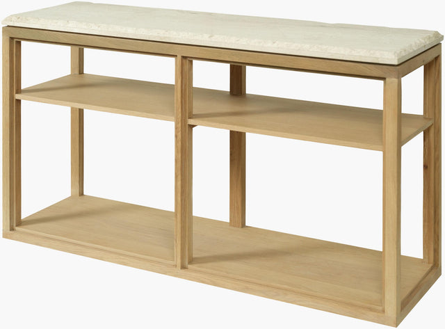 Surya Britta BRTA-003 30"H x 16"W x 52"D Accent Table