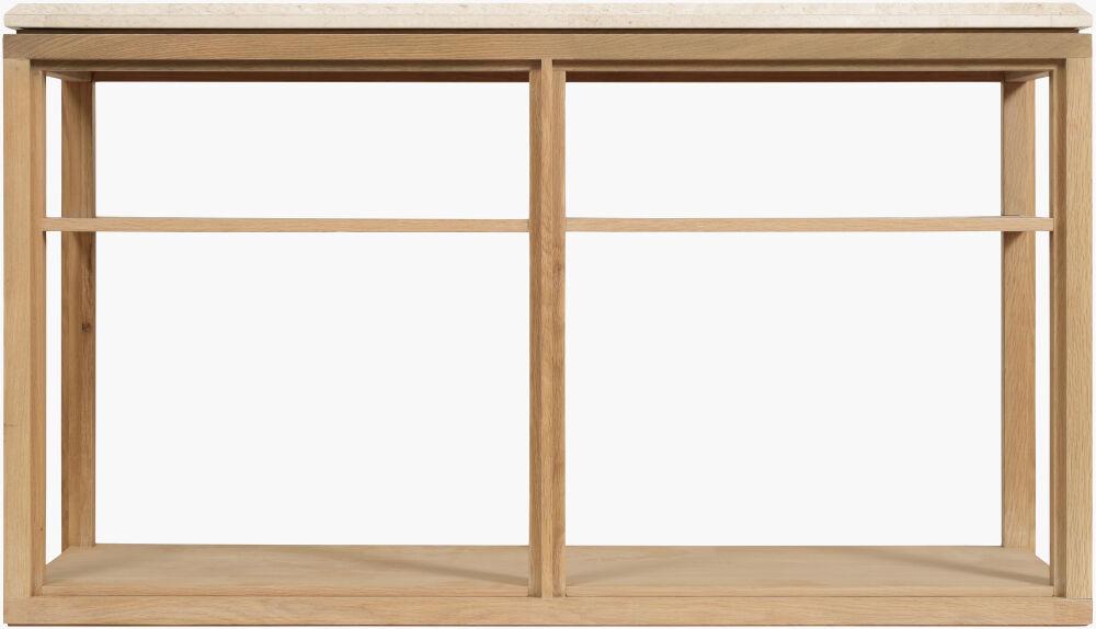 Surya Britta BRTA-003 30"H x 16"W x 52"D Accent Table