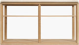 Surya Britta BRTA-003 30"H x 16"W x 52"D Accent Table