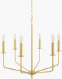 Surya Cadris CDRS-004 77"L x 25"W x 23"H Ceiling Lighting