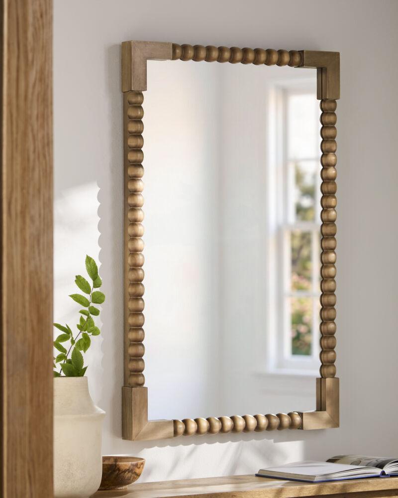 Livabliss Lizzie GAZZ-002 46"H x 34"W x 2"D Mirror