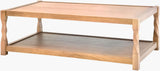 Surya Isidor ISDR-002 17"H x 54"W x 30"D Accent Table