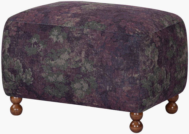 Surya Jazelle JAZL-001 17"H x 25"W x 17"D Bench/Ottoman/Stool