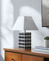 Livabliss Janie JNIE-003 17"H x 10"W x 10"D Table Lighting
