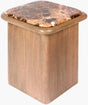 Surya Kaviya KAVY-001 22"H x 18"W x 18"D Accent Table