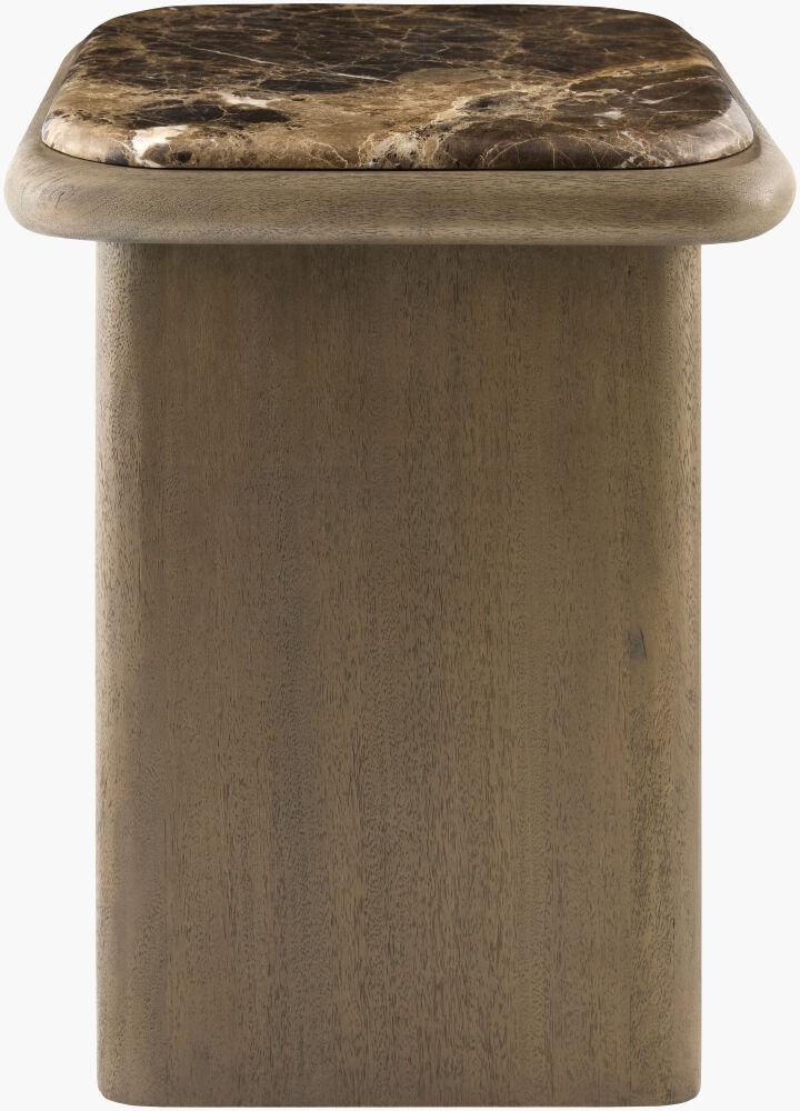 Surya Kaviya KAVY-001 22"H x 18"W x 18"D Accent Table