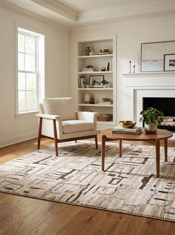 Livabliss Keller KLR-2307 5' x 7'5" Machine Woven Rug