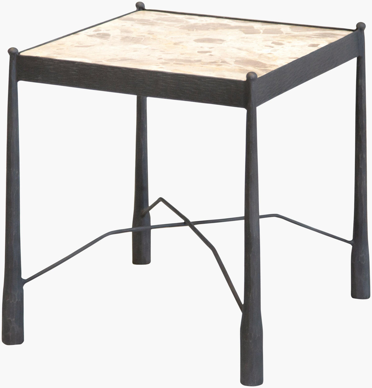 Surya Kurast KURT-001 22"H x 20"W x 20"D Accent Table