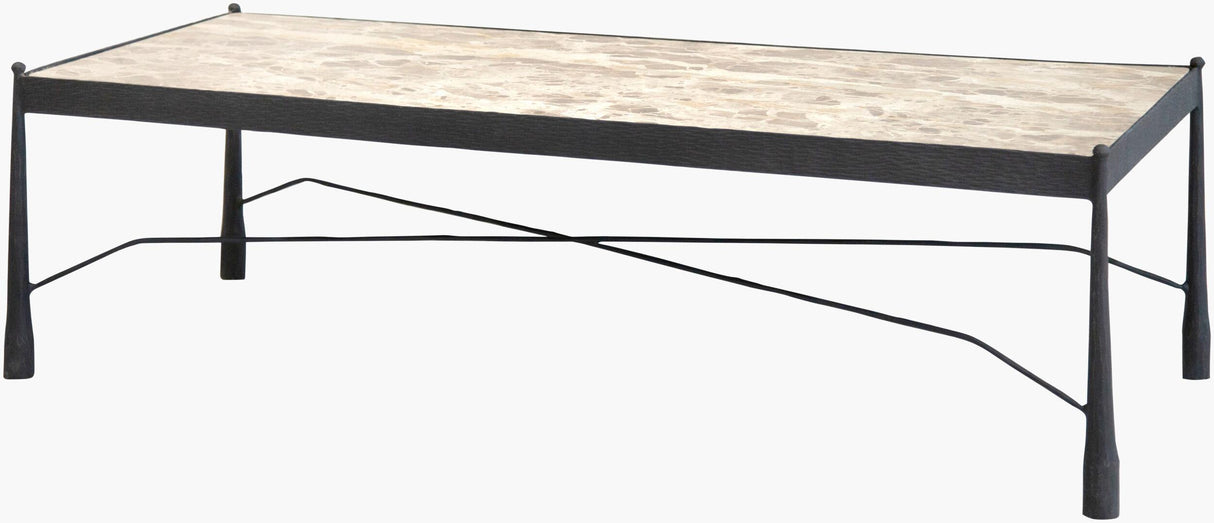 Surya Kurast KURT-002 17"H x 57"W x 23"D Accent Table
