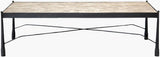 Surya Kurast KURT-002 17"H x 57"W x 23"D Accent Table