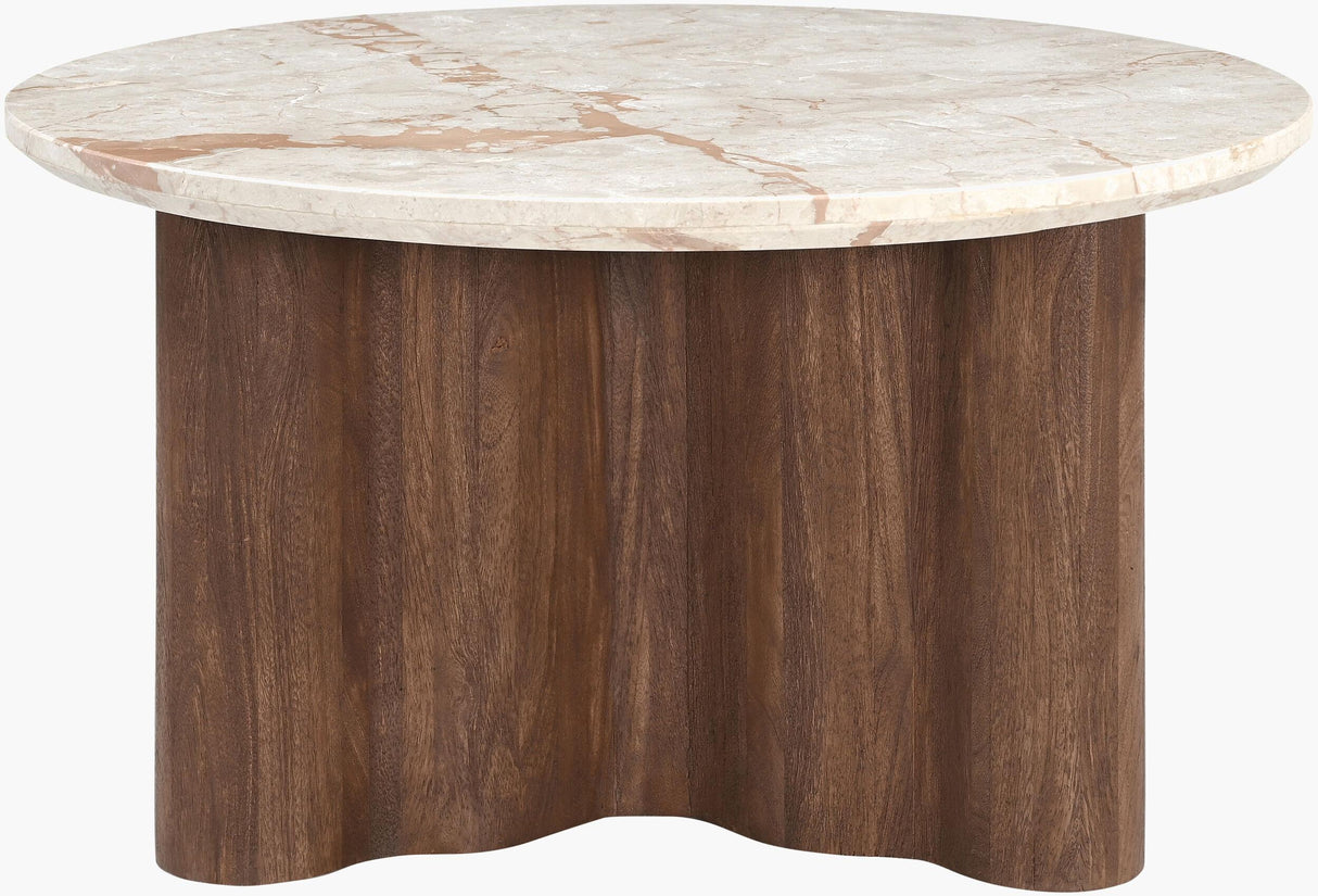 Surya Kylan KYAN-002 17"H x 30"W x 30"D Accent Table