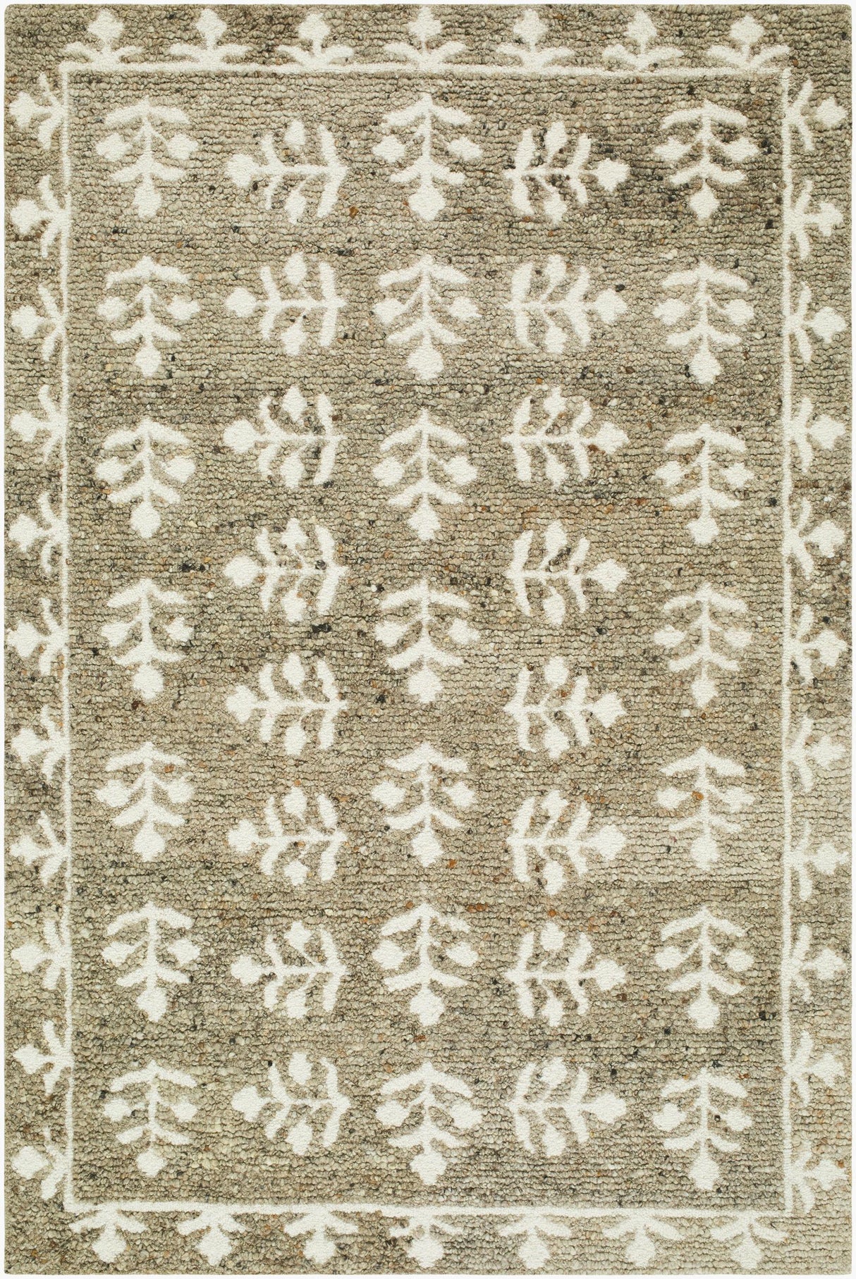 Livabliss Folk Flower LLFF-2302 5' x 7'6" Handmade Rug