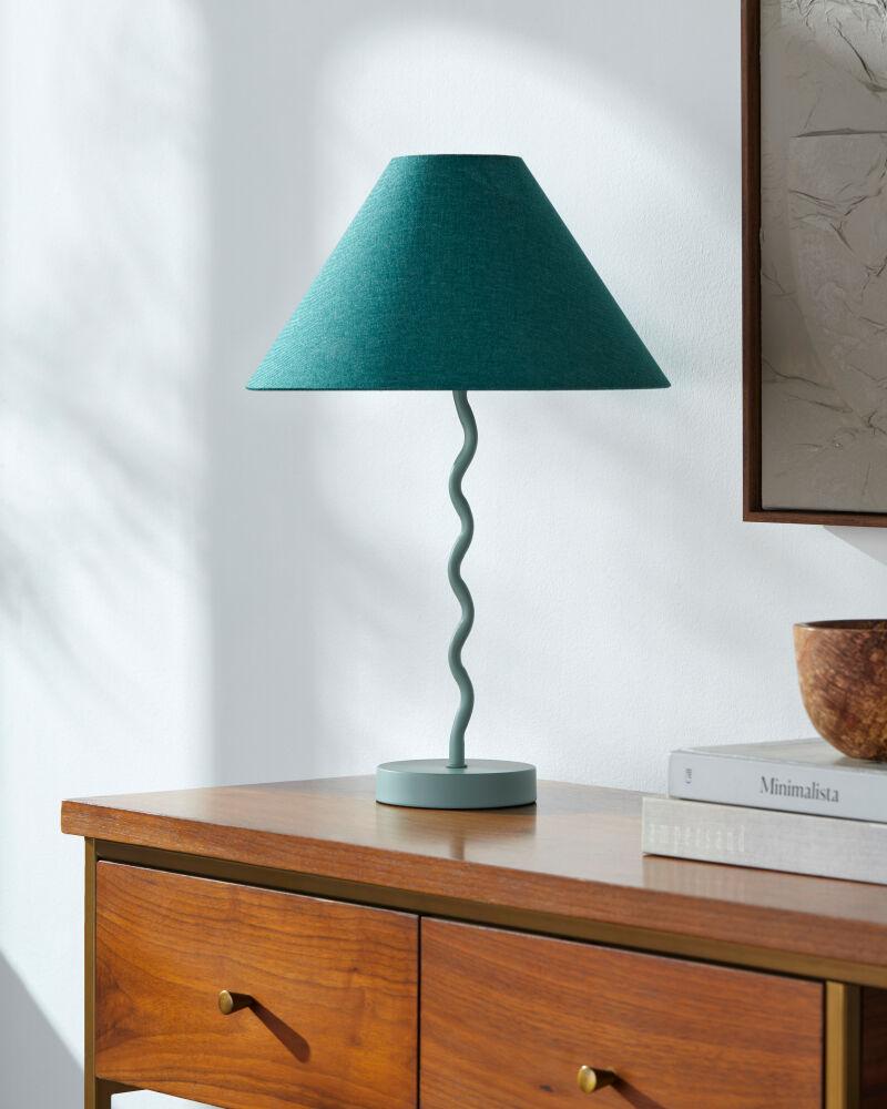 Livabliss Meander MED-003 19"H x 13"W x 13"D Table Lighting