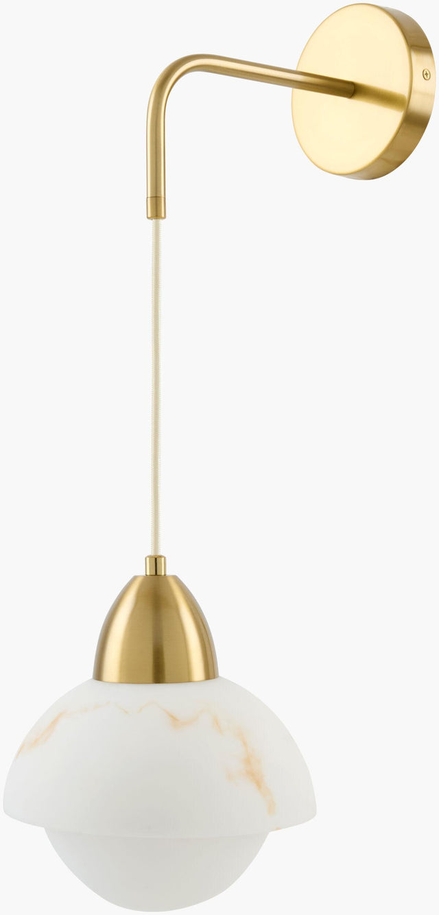 Surya Marzia MZI-042 5"L x 5"W x 8"H Wall Lighting