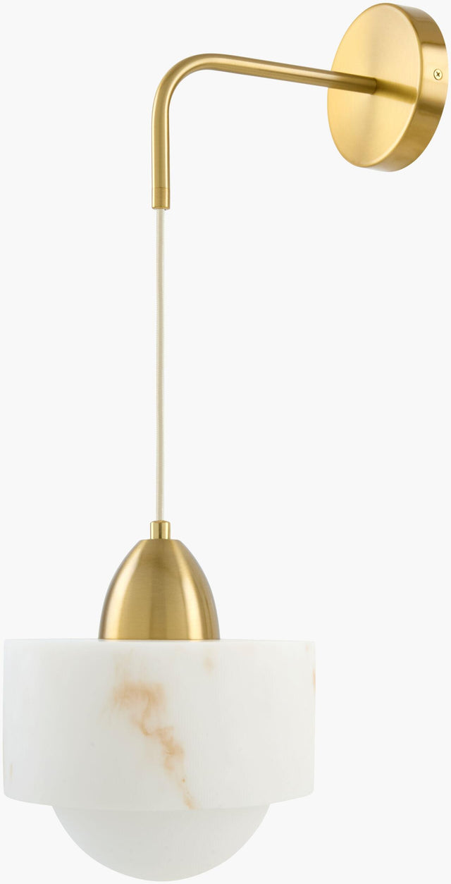 Surya Marzia MZI-043 5"L x 5"W x 8"H Wall Lighting