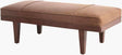 Surya Otis OTIS-001 18"H x 52"W x 24"D Bench/Ottoman/Stool