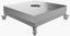 Surya Reservoir Rolling Base RESV-001 10"H x 34"W x 34"D Umbrella