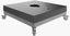 Surya Reservoir Rolling Base RESV-005 10"H x 34"W x 34"D Umbrella