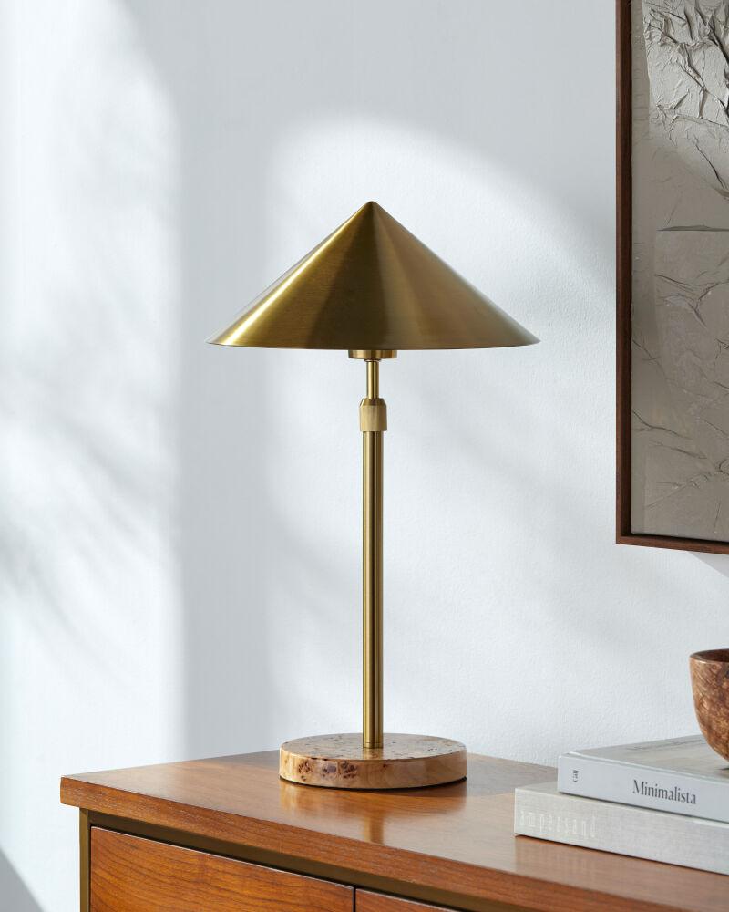 Livabliss Selvanor SLVR-001 27"H x 12"W x 12"D Table Lighting