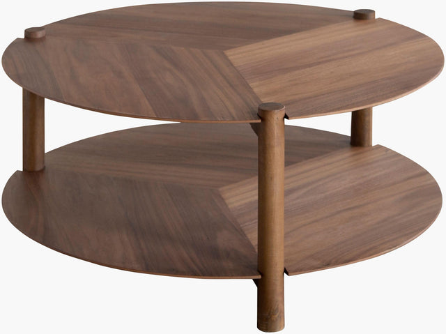 Livabliss Tiral TRAL-002 17"H x 36"W x 36"D Accent Table