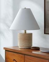 Livabliss Travera TVR-004 19"H x 15"W x 15"D Table Lighting