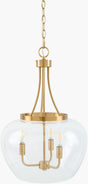 Livabliss Yueva YUEV-016 16"L x 16"W x 23"H Ceiling Lighting