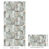 Lee Jofa VEDA WC PATINA Wallpaper