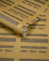 Lee Jofa SIFT WC CITRON/CHARCOAL Wallpaper