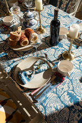 MindTheGap THE ENCHANTED WOODLAND DUSK BLUE TABLECLOTH 150" x 350" Tabletop