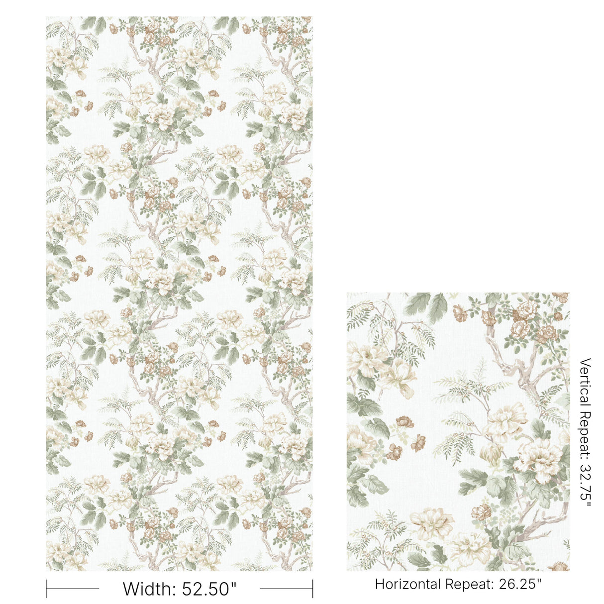 Lee Jofa CHINESE PEONY BEIGE Fabric