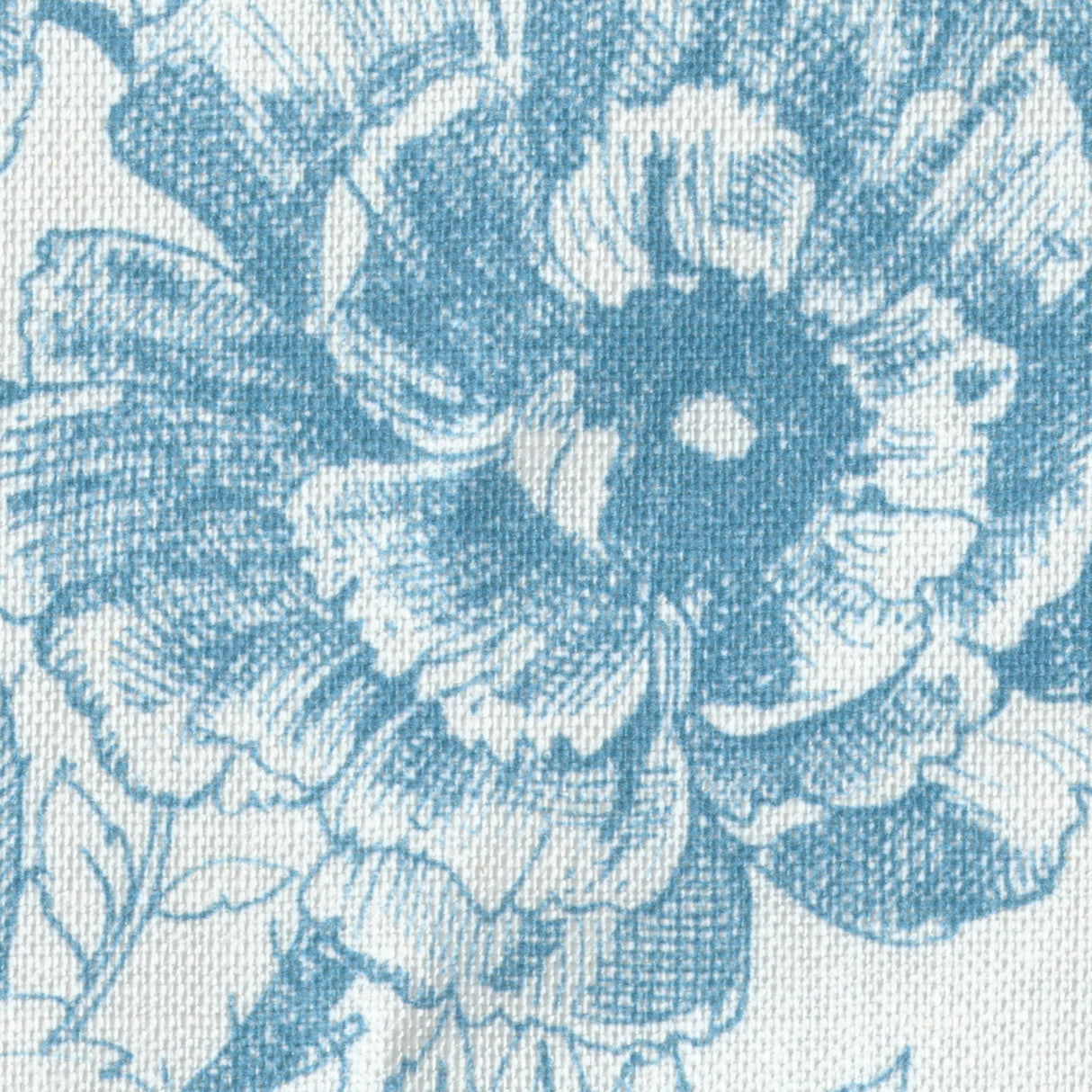 Lee Jofa TEA ROSE TOILE BLUE Fabric