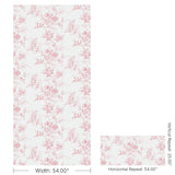 Lee Jofa TEA ROSE TOILE ROSE Fabric