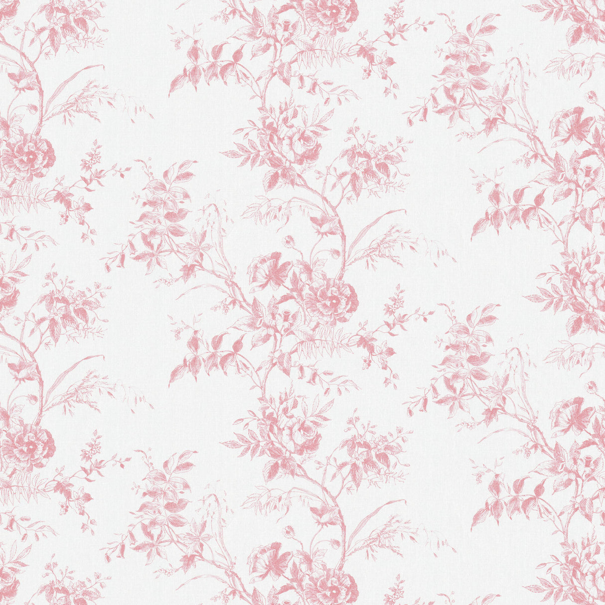 Lee Jofa TEA ROSE TOILE ROSE Fabric