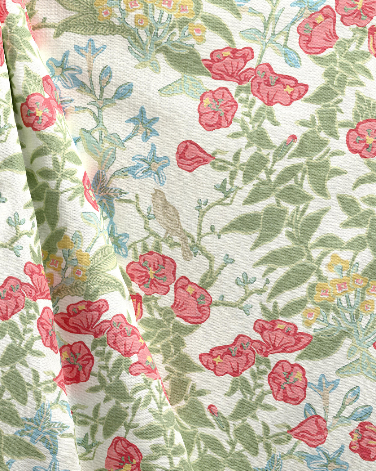 Lee Jofa PLUMERIA PRINT CORAL Fabric