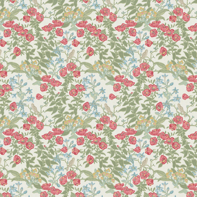 Lee Jofa PLUMERIA PRINT CORAL Fabric