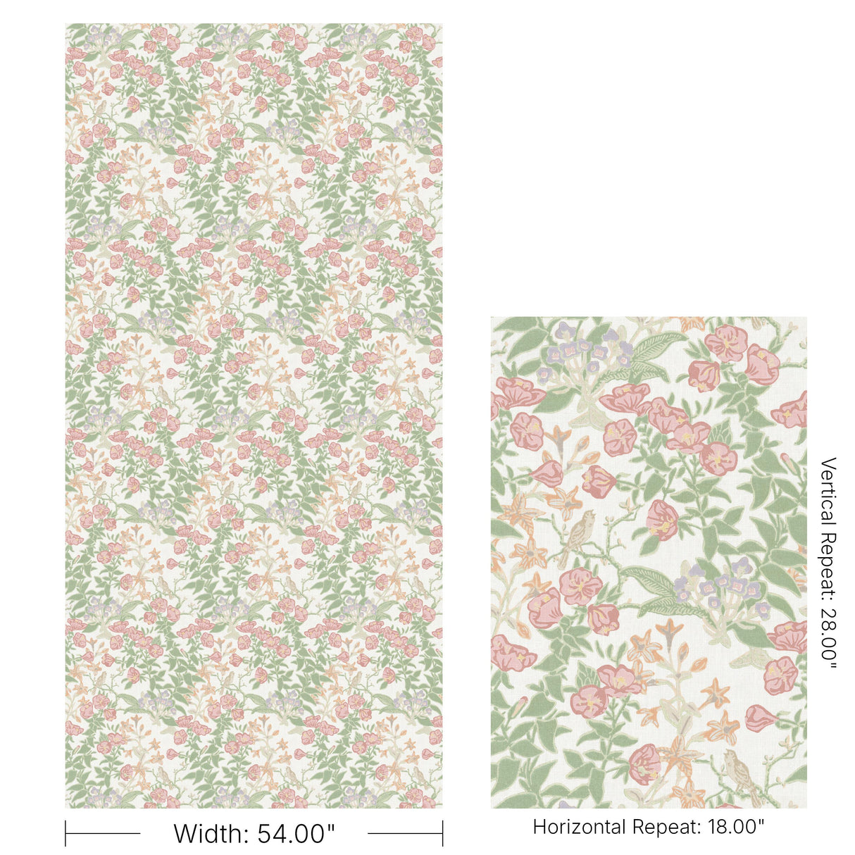 Lee Jofa PLUMERIA PRINT ROSE Fabric