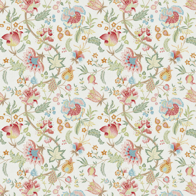 Lee Jofa ARUNDEL PRINT CORAL Fabric