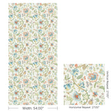 Lee Jofa ARUNDEL PRINT TEAL Fabric