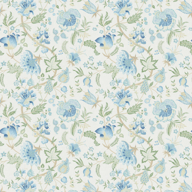 Lee Jofa ARUNDEL PRINT BLUE Fabric