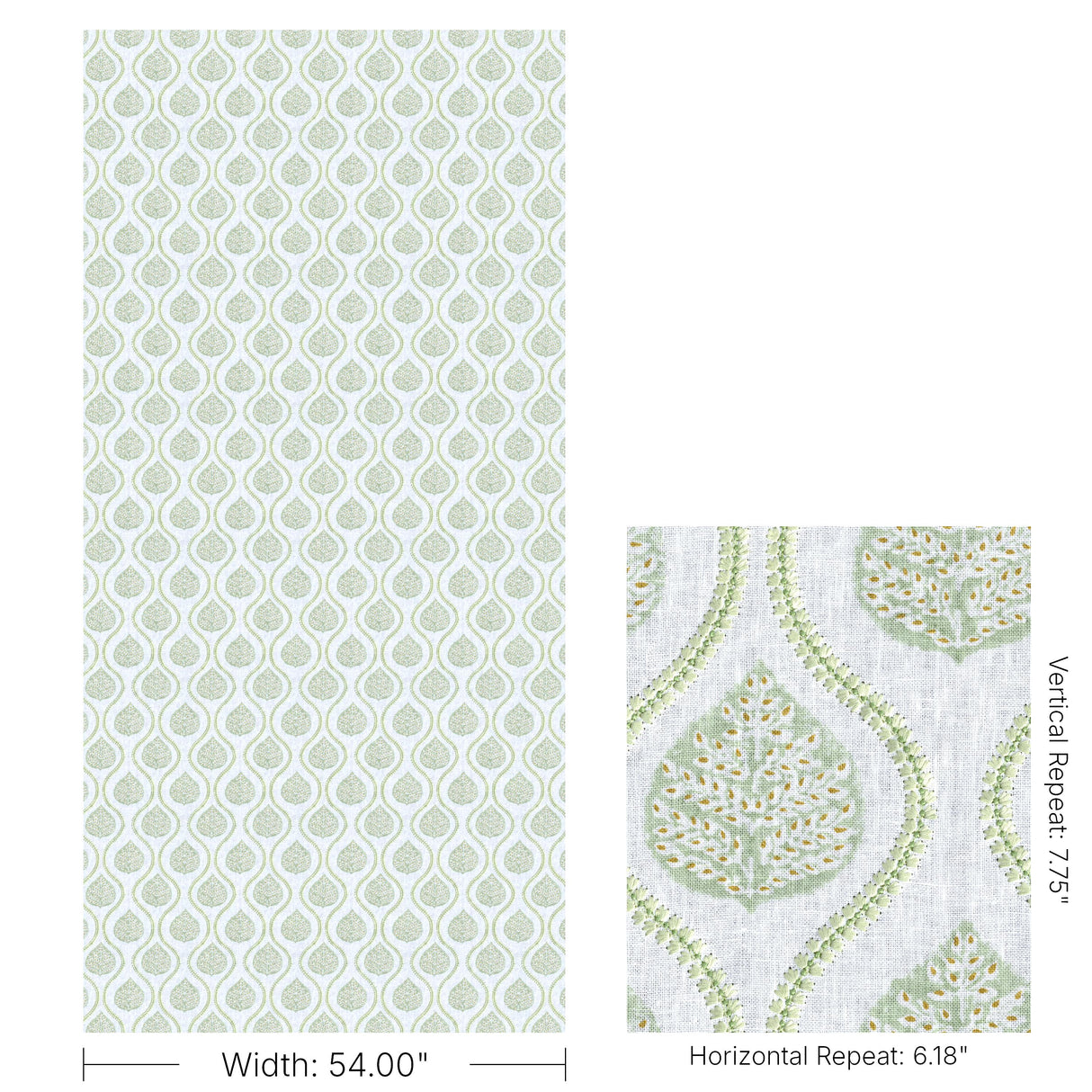 Lee Jofa ELSIE PRINT LEAF Drapery Fabric