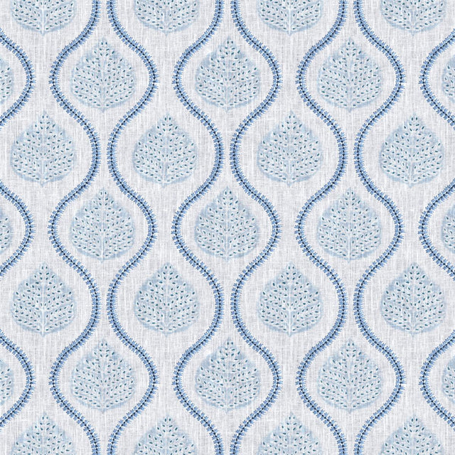 Lee Jofa ELSIE PRINT BLUE Drapery Fabric