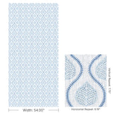 Lee Jofa ELSIE PRINT BLUE Drapery Fabric