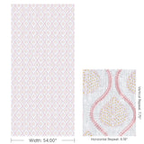 Lee Jofa ELSIE PRINT PINK Drapery Fabric