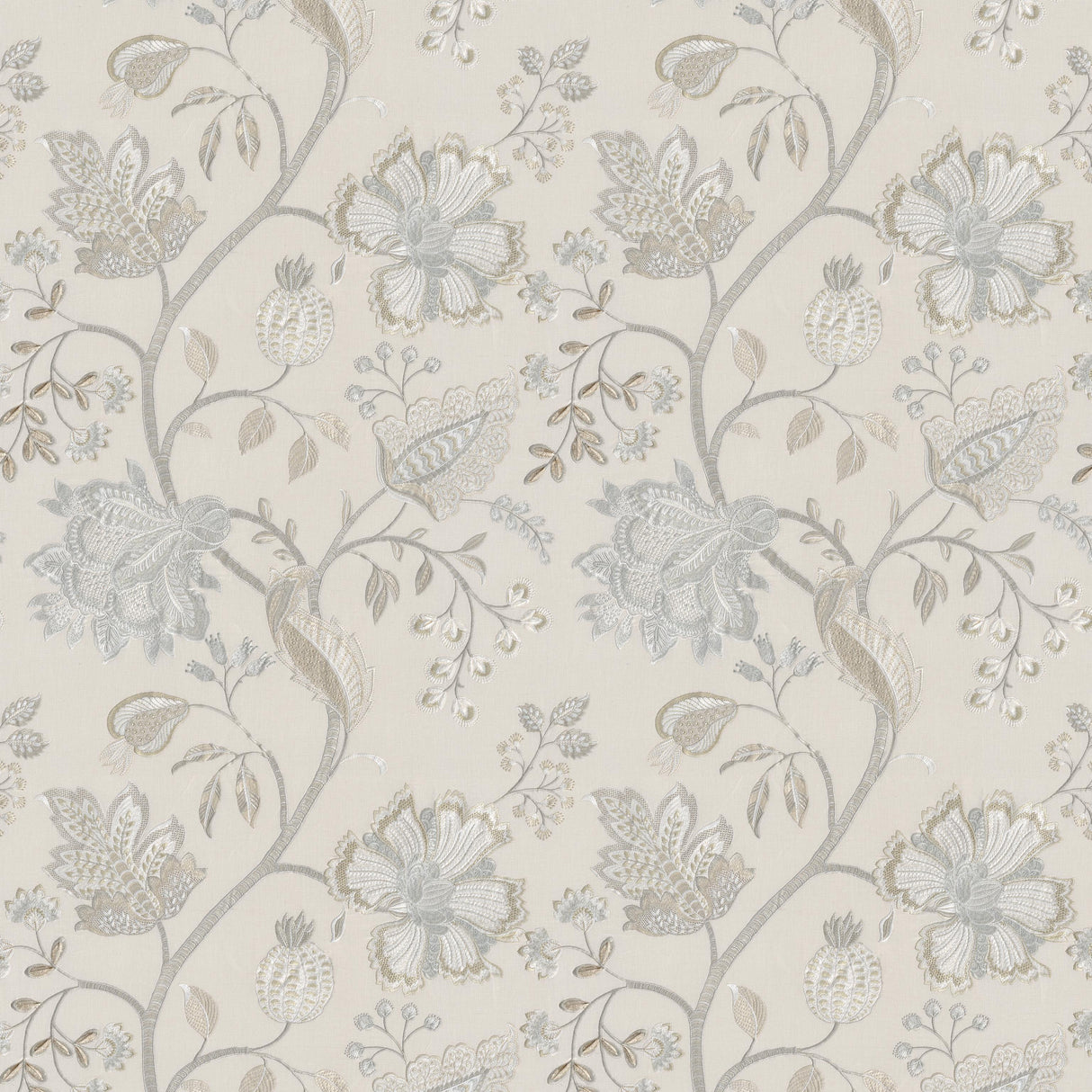 Lee Jofa HINTON HILL EMB BEIGE Drapery Fabric