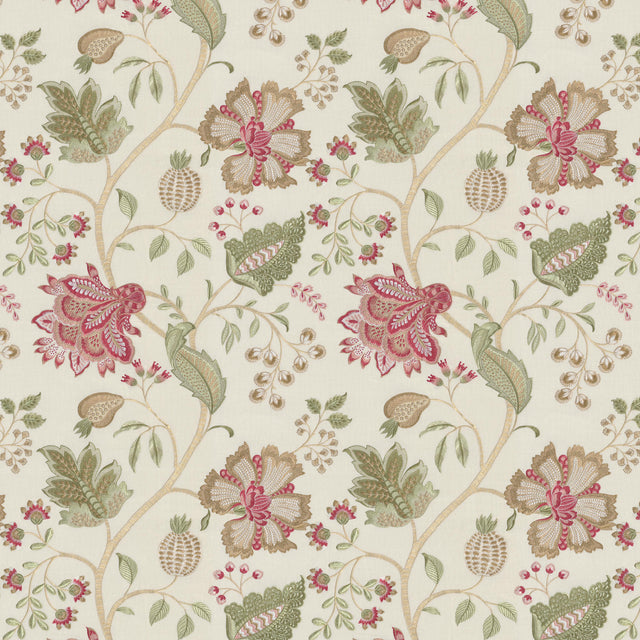 Lee Jofa HINTON HILL EMB ANTIQUE Drapery Fabric